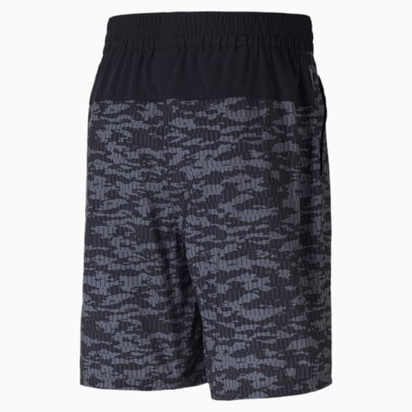 Printed Woven 8" Men's Training Shorts, Puma Black-AOP, extralarge-IND